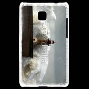 Coque LG Optimus L3 II Vague sur la cote