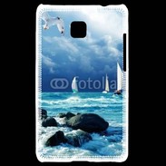 Coque LG Optimus L3 II La mer 3