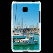 Coque LG Optimus L3 II Bateau au port 3