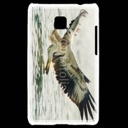 Coque LG Optimus L3 II Aigle pêcheur