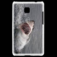 Coque LG Optimus L3 II Attaque de requin blanc