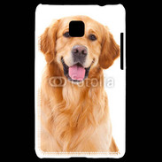 Coque LG Optimus L3 II Chien Golden