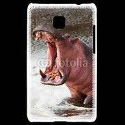Coque LG Optimus L3 II Hippopatame