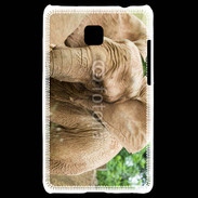 Coque LG Optimus L3 II Elephant d'Afrique