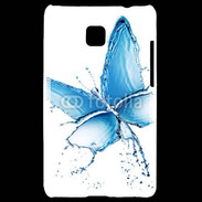 Coque LG Optimus L3 II Papillon en eau