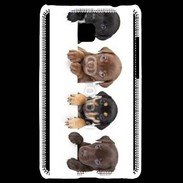 Coque LG Optimus L3 II Alignement de petits chiens