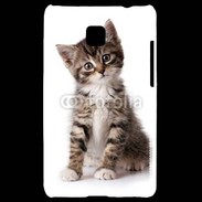 Coque LG Optimus L3 II Chaton gris 3