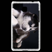 Coque LG Optimus L3 II Chiot Husky de Sibérie