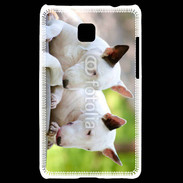 Coque LG Optimus L3 II Chien Bull terrier anglais 1