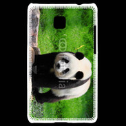 Coque LG Optimus L3 II Panda 3