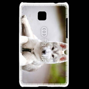 Coque LG Optimus L3 II Chien Husky de Sibérie 2