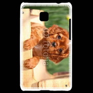 Coque LG Optimus L3 II Chiot King Charles 2