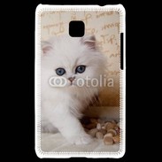 Coque LG Optimus L3 II Adorable chaton persan 2