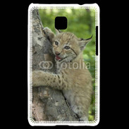 Coque LG Optimus L3 II Bébé Lynx