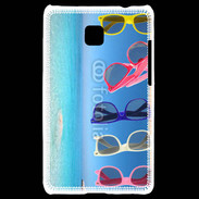 Coque LG Optimus L3 II Lunettes en vacances