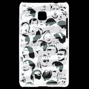 Coque LG Optimus L3 II Multi visages