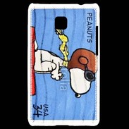 Coque LG Optimus L3 II Snoopy timbre poste