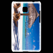 Coque LG Optimus L3 II Belle plage 3
