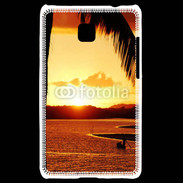 Coque LG Optimus L3 II Fin de journée sur plage Bahia au Brésil