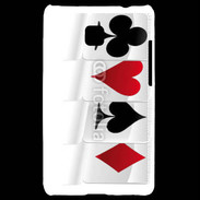 Coque LG Optimus L3 II Carte de poker 2