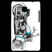 Coque LG Optimus L3 II Vintage moto Harley