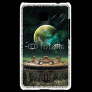 Coque LG Optimus L3 II Planète Alien