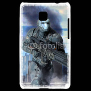 Coque LG Optimus L3 II Soldat futuriste