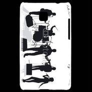 Coque LG Optimus L3 II Groupe de musicien et chanteur