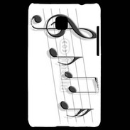 Coque LG Optimus L3 II Portée de notes