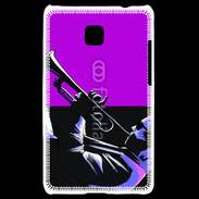 Coque LG Optimus L3 II Joueur de trompette