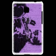 Coque LG Optimus L3 II Trompettiste graffiti