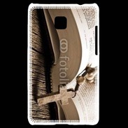 Coque LG Optimus L3 II Lecture de la Bible