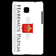 Coque LG Optimus L3 II Habemus Papam
