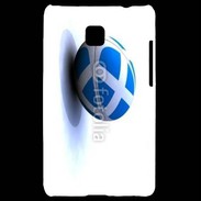 Coque LG Optimus L3 II Ballon de rugby Ecosse