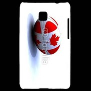 Coque LG Optimus L3 II Ballon de rugby Canada