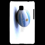 Coque LG Optimus L3 II Ballon de rugby Argentine