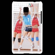 Coque LG Optimus L3 II Joueuses de volleyball au filet 2