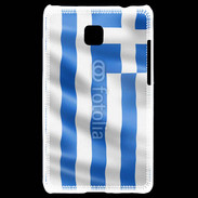 Coque LG Optimus L3 II Drapeau Grece