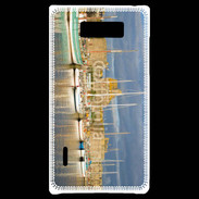 Coque LG Optimus L7 Port de Saint Malo