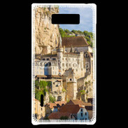 Coque LG Optimus L7 Rocamadour village de France