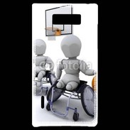 Coque LG Optimus L7 Handisport Basketball