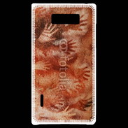 Coque LG Optimus L7 Peinture préhistorique de mains