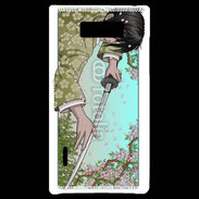 Coque LG Optimus L7 Samouraï manga