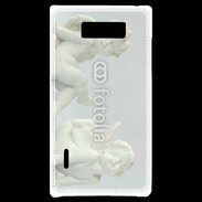 Coque LG Optimus L7 Statue d'anges
