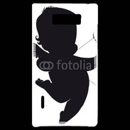 Coque LG Optimus L7 Silhouette Cupidon