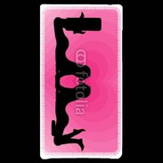 Coque LG Optimus L7 Femmes qui s'embrassent
