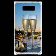 Coque LG Optimus L7 Amour au champagne
