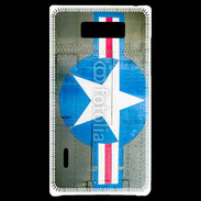 Coque LG Optimus L7 Cocarde aviation militaire