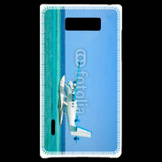 Coque LG Optimus L7 Hydravion au dessus de la mer turquoise