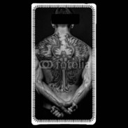 Coque LG Optimus L7 Tatouage d'un ange dans le dos